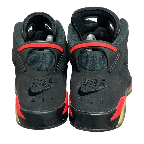 Jordan 6 Retro GS Infrared 2019 Size 7Y Women 8.5 Shoes NICE 384665-060 - Picture 5 of 7